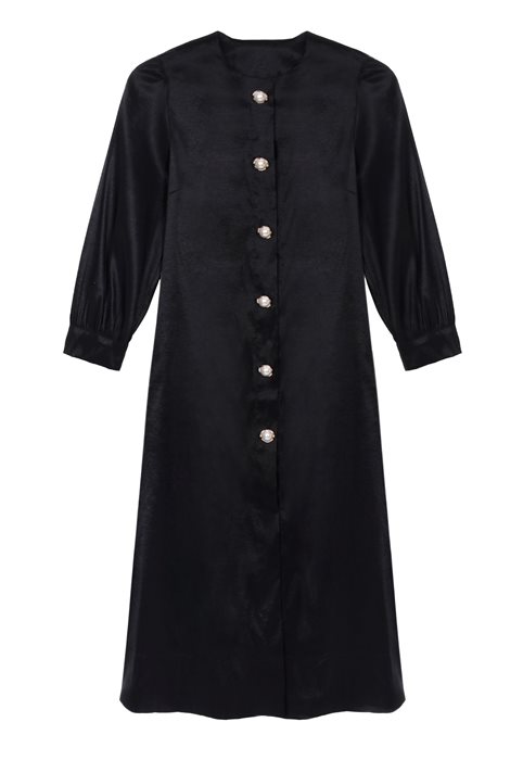 שמלת כפתורים פנינה