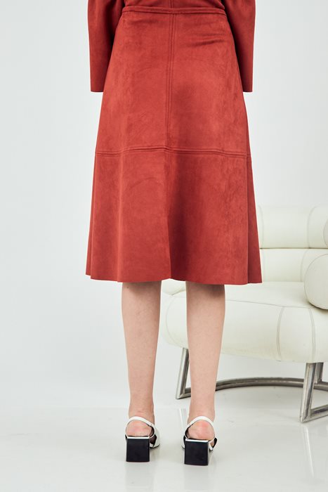 חולצת זמש כתום (סט)