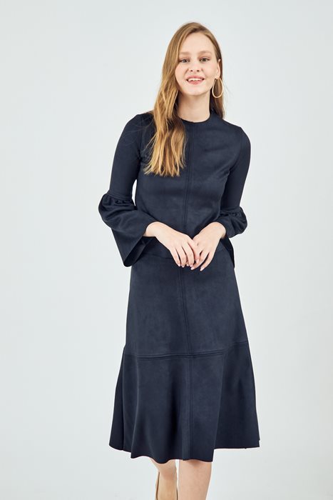 חולצת זמש שחור (סט)