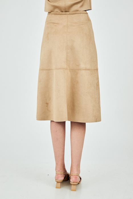 חולצת זמש בז' (סט)