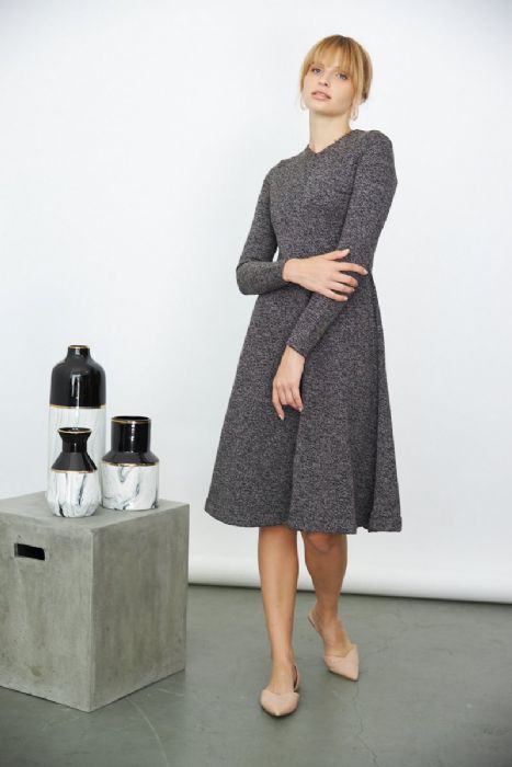 שמלת סריג פיקה