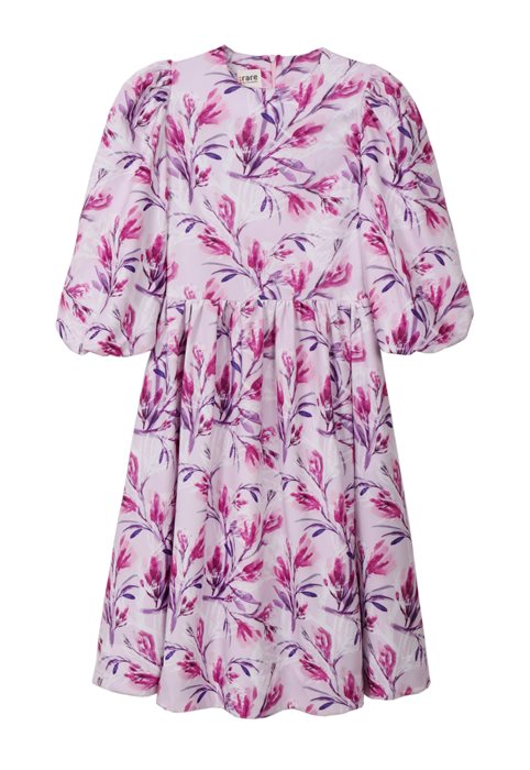 שמלה פרחונית גוצ'י ורוד