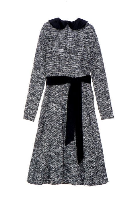 שמלת טוויד נצנץ