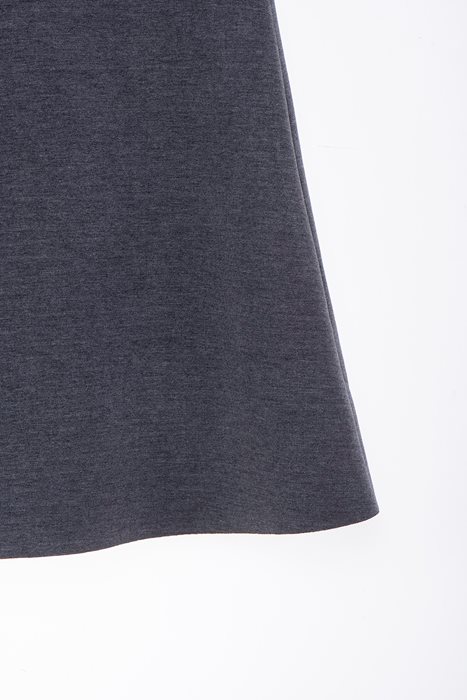 חצאית 4 חלקים אפורה ארוכה