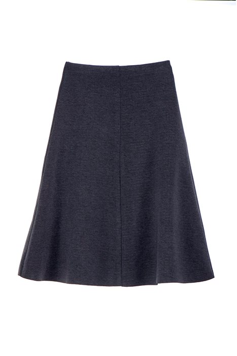 חצאית 4 חלקים אפורה ארוכה