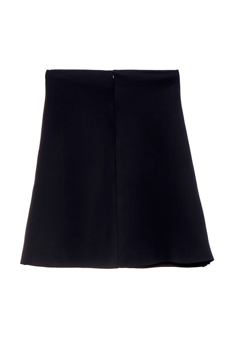 חצאית 4 חלקים שחורה קצר