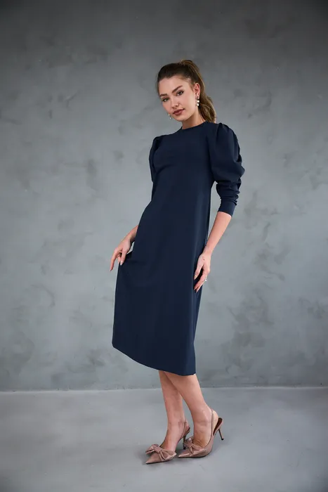 שמלת נצנץ כחול