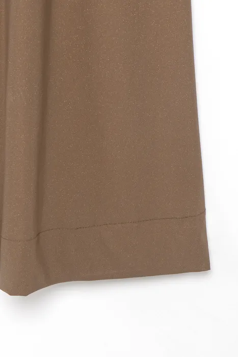 שמלת נצנץ חום בהיר