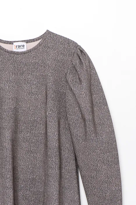 שמלת נצנץ שחור ורוד