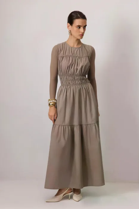 סרפן כיווצים חום מוקה